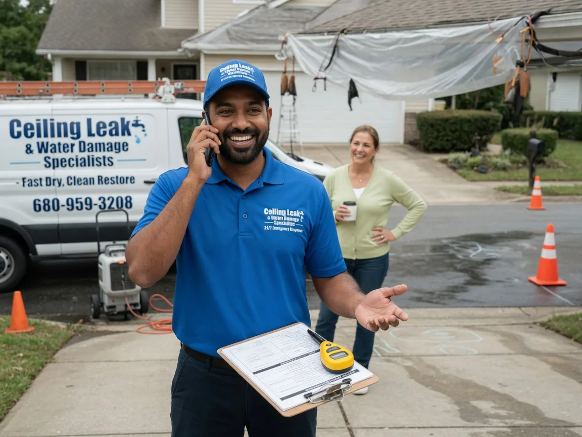 Ceiling Leak Cleanup Hurley, SD FAQs